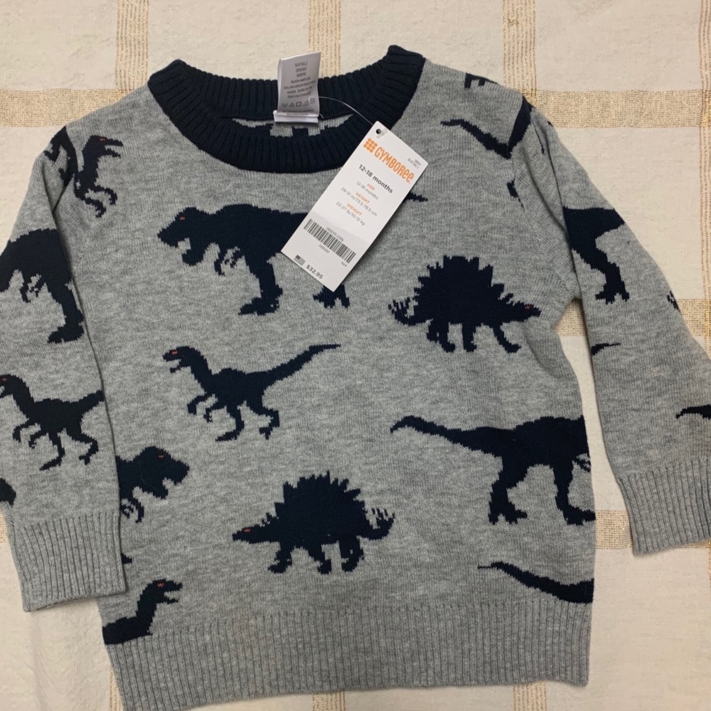 Carters Dino sweater